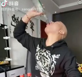Σοκ! Κινέζος influencer πέθανε πίνοντας 7 μπουκάλια αλκοόλ σε live μετάδοση - Χρωστούσε πολλά χρήματα