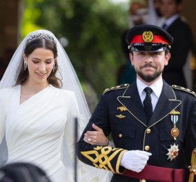 Γάμος της Ιορδανίας: Αυτές είναι οι φωτογραφίες που επέλεξε η βασίλισσα Ράνια  - Μοναδικά στιγμιότυπα από την παραμυθένια τελετή 