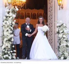 Μιχάλης Ζαμπίδης - Μαρία-Καρολίνα Ντάσιου: Διπλή χαρά για το ζευγάρι! Παντρεύτηκε & βάφτισε τις μικρούλες του (φωτό - βίντεο)