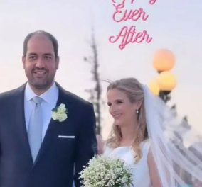 Παντρεύτηκε ο υφυπουργός Εθνικής Άμυνας Γιάννης Κεφαλογιάννης - Το όμορφο νυφικό της νύφης (φωτό)