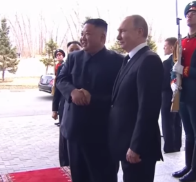 Στη Ρωσία ο Κιμ Γιονγκ Ουν: Με θωρακισμένο τρένο από τη Βόρεια Κορέα πήγε να συναντήσει τον Πούτιν - Τι δίνει και τι ζητάει (βίντεο)