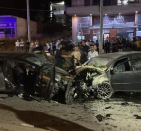 Σοκαριστικό βίντεο από το τροχαίο στο Μαρκόπουλο: Προσπάθησε να αποφύγει μία γυναίκα και το παιδί της – Νεκρός ο οδηγός, 3 τραυματίες