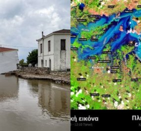 Κακοκαιρία Daniel: Όλος ο θεσσαλικός κάμπος βυθίστηκε κάτω από το νερό - Νέες δορυφορικές απεικονίσεις