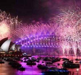 Η Νέα Ζηλανδία & η Αυστραλία υποδέχτηκαν τη νέα χρονιά με σόου από πυροτεχνήματα - Δείτε βίντεο