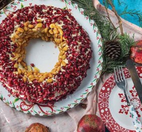 Βραβείο στην Ντίνα Νικολάου για αυτήν την χριστουγεννιάτικη κοτοσαλάτα - Θα γίνει η αγαπημένη όλων μας!