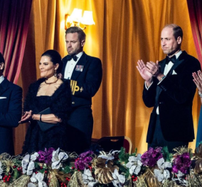 Οι royals πάνε στο Royal Albert Hall: Η πριγκίπισσα της Σουηδίας, Βικτώρια και ο πρίγκιπας Ντάνιελ μαζί με Γουίλιαμ και Κέιτ – Τι φόρεσαν στο γκαλά (φωτό)