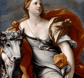 Greek Mythos.:η αρπαγή της Ευρώπης - όταν μεγάλωσε έγινε πανέμορφη και τη ζήλευε η Αφροδίτη - ο Δίας την ερωτεύτηκε και βάλθηκε να την κατακτήσει ……..