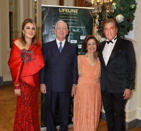 Υπέροχο το φιλανθρωπικό δείπνο του Lifeline Hellas - Παρουσία του Πρίγκιπα Αλεξάνδρου & της Πριγκίπισσας Αικατερίνης