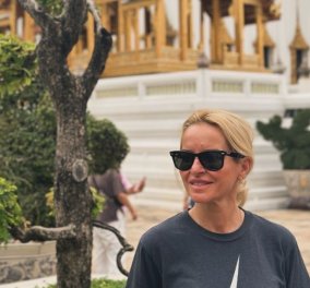 Η Μαρία Μπεκατώρου σε ταξίδι ζωής στην Ταϊλάνδη - Νιώθει "ευγνώμων" & ποζάρει αγκαλιά με ελέφαντες! (φωτό) - Κυρίως Φωτογραφία - Gallery - Video