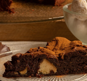 Το brownie αλλιώς από το Στέλιο Παρλιάρο: Με κουραμπιέδες που περίσσεψαν - η γεύση του θα σας κερδίσει! 