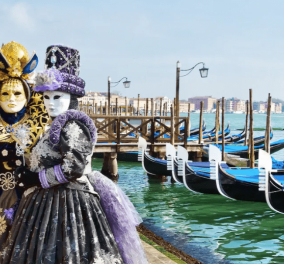 Φέτος τα Καρναβάλια οδηγούν στη Βενετία: 5 μέρες για μια αξέχαστη εμπειρία στην πιο φημισμένη πόλη της Ιταλίας
