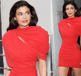 Kylie Jenner: Με σούπερ μίνι κατακόκκινο φόρεμα στο σόου του Jacquemus - Μαζί και η μικρούλα της, Stormi (φωτό - βίντεο) - Κυρίως Φωτογραφία - Gallery - Video