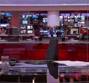 Η γκάφα του BBC: Βγήκε το δελτίο στον αέρα και απουσίαζε η παρουσιάστρια! Δείτε το βίντεο!