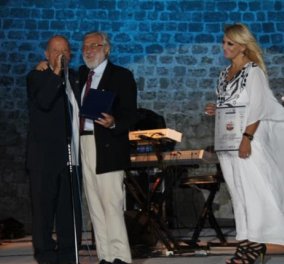 Με το  Διεθνές Βραβείο Giuseppe Sciacca τιμήθηκε ο Μίμης Πλέσσας - παρών ο δημοφιλής ηθοποιός Burak Hakki  ως «γέφυρα» φιλίας Ελλάδας - Τουρκίας (φωτό)