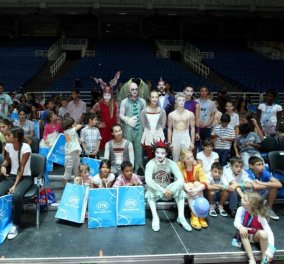 Περισσότερα από 500 παιδιά από ΜΚΟ στη νέα παράσταση Quidam του "Cirque du Soleil", με μεγάλο χορηγό τον ΟΤΕ  - Κυρίως Φωτογραφία - Gallery - Video