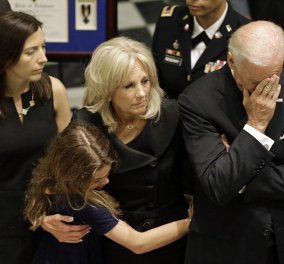 Θρήνος στην κηδεία του Beau Biden - Ο συγκινητικός αποχαιρετισμός του πατέρα του, Joe 