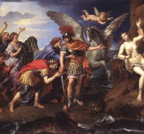 Greek Mythos: Όταν η Ανδρομέδα αγάπησε τον Περσέα, εκείνος πέτρωσε τον αρραβωνιαστικό της για να την παντρευτεί