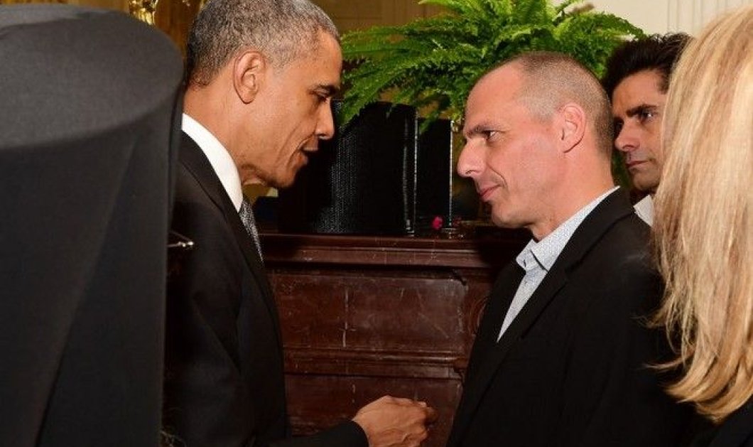 Βαρουφάκης - Ομπάμα: Τα 12 λεπτά της δημόσιας συζήτησης τους - Στο Λευκό Οίκο χωρίς γραβάτα! - Κυρίως Φωτογραφία - Gallery - Video