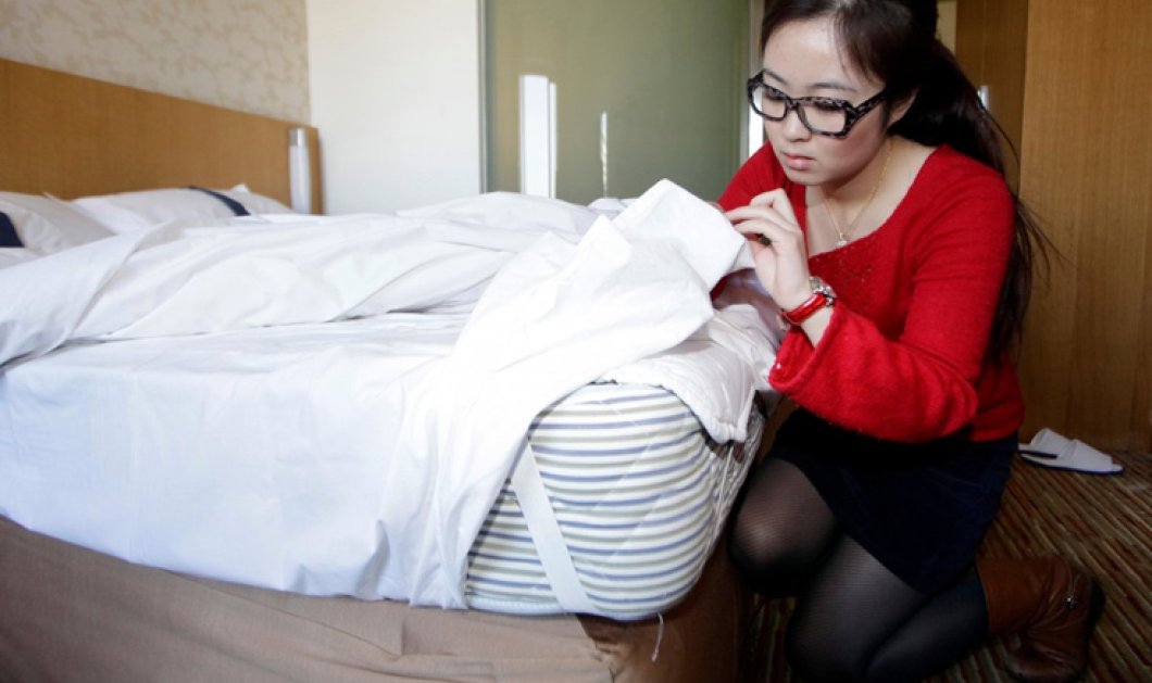 Μια πρωτότυπη, ξεκούραστη και ονειρεμένη δουλειά κάνει μια Κινέζα: Δοκιμαστής ξενοδοχείων!     - Κυρίως Φωτογραφία - Gallery - Video