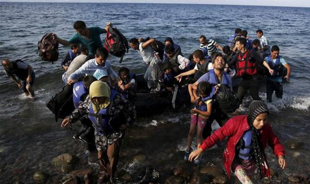 Ξεπέρασε τους 8.000 αριθμός των μεταναστών και προσφύγων στα νησιά του βορείου Αιγαίου - Κυρίως Φωτογραφία - Gallery - Video