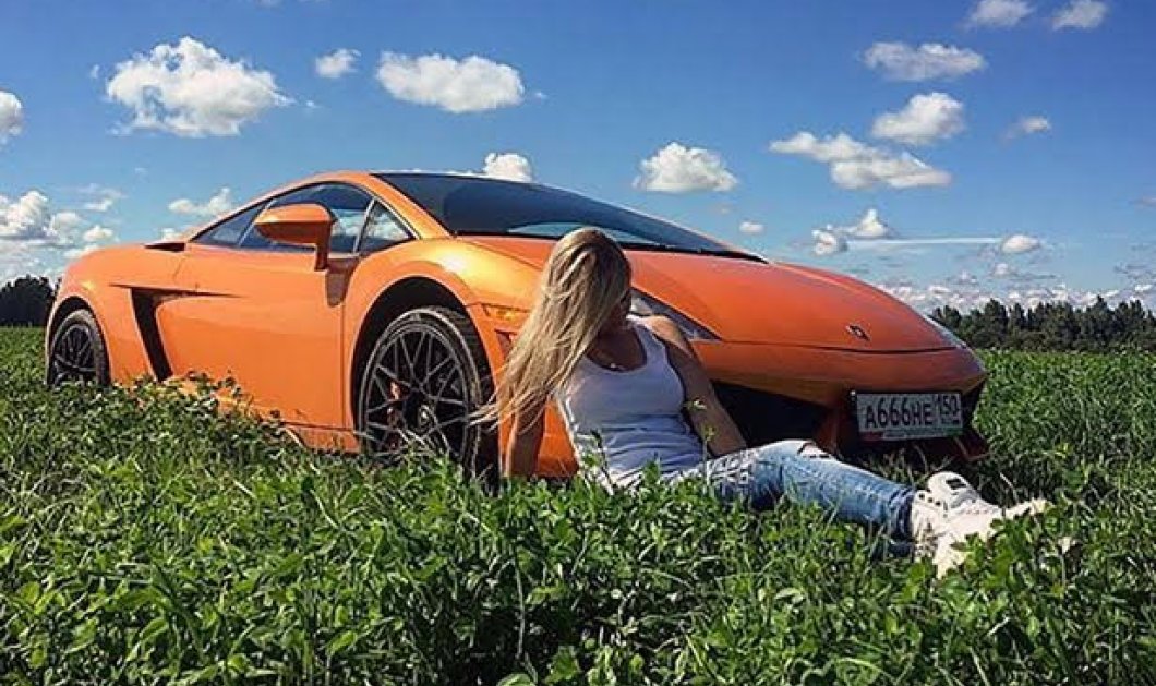 Η ξανθιά κακομαθημένη κόρη Ρώσου ολιγάρχη με την πορτοκαλί Lamborghini οδηγούσε σαν τρελή στο δρόμο του Πούτιν - Κυρίως Φωτογραφία - Gallery - Video