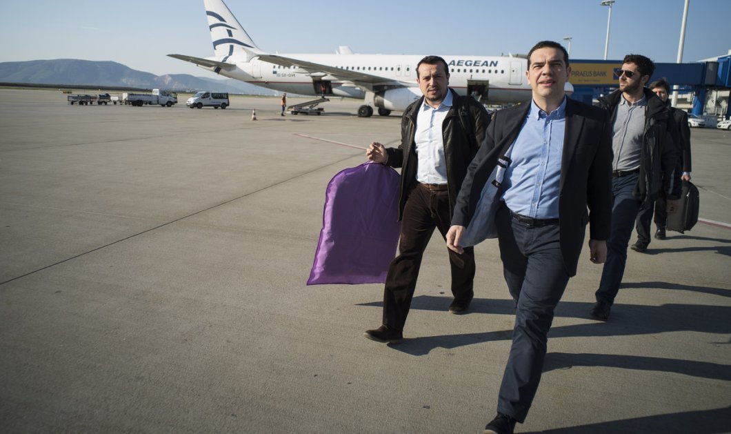 Στον αέρα έκανε βόλτες το αεροπλάνο με τον Αλέξη Τσίπρα- Γιατί δεν μπορούσε να προσγειωθεί στη Θεσσαλονίκη - Κυρίως Φωτογραφία - Gallery - Video