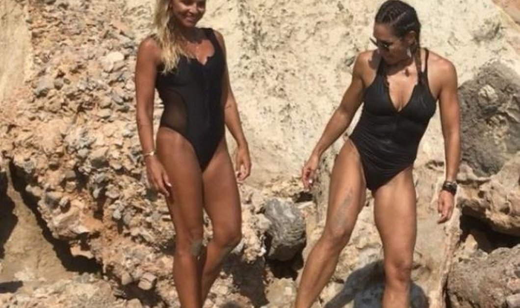 Βίντεο: η Ελένη Πετρουλάκη και η Σόφη Πασχάλη κάνουν yoga σε παραλία της Κρήτης - Κυρίως Φωτογραφία - Gallery - Video