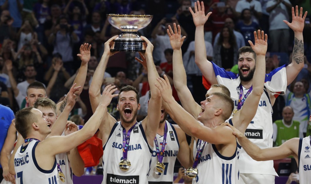 Η Σλοβενία πρωταθλήτρια Ευρώπης: Κατέκτησε το πρώτο Eurobasket της ιστορίας της νικώντας στον τελικό τη Σερβία - Κυρίως Φωτογραφία - Gallery - Video