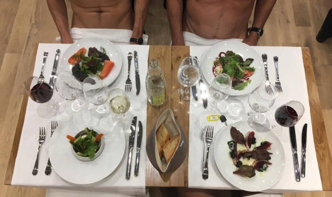 Oh Mon Dieu! Το πρώτο εστιατόριο για .... γυμνιστές είναι γεγονός! (ΦΩΤΟ- VIDEO) - Κυρίως Φωτογραφία - Gallery - Video