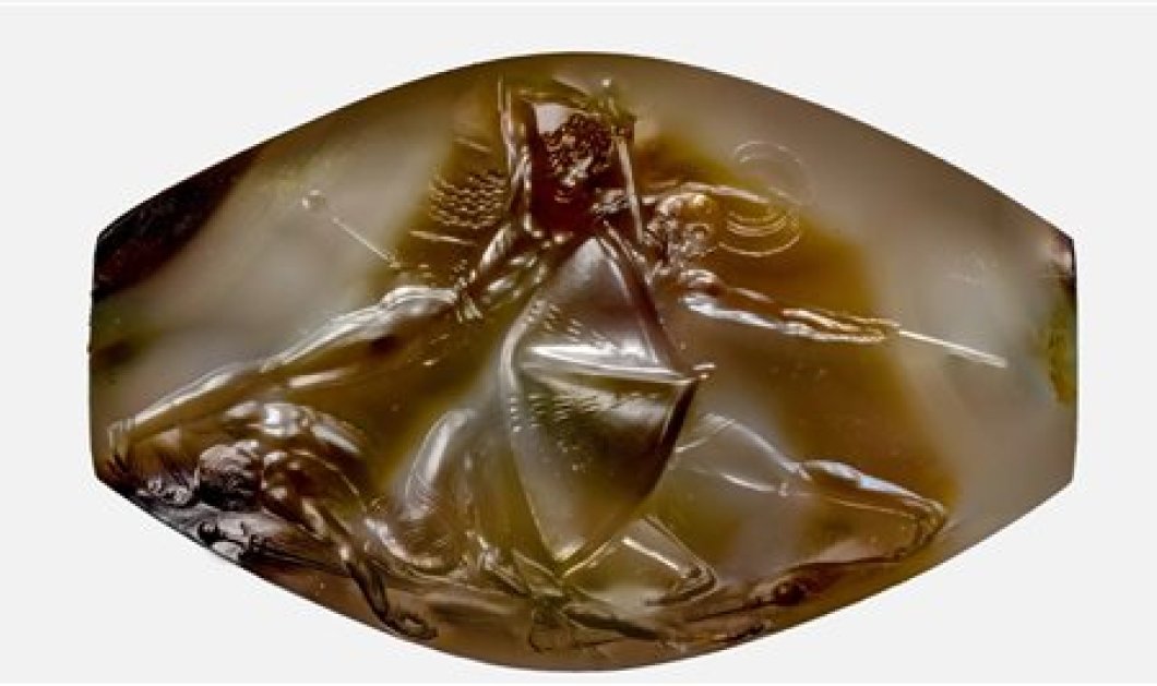 Good news: Εκπληκτικά ωραίος Σφραγιδόλιθος της Εποχής του Χαλκού βρέθηκε στην Πύλο  - Κυρίως Φωτογραφία - Gallery - Video