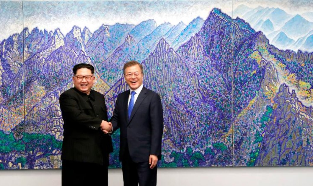 Ιστορική στιγμή για Βόρεια & Νότια Κορέα: Τέλος στα πυρηνικά- Συμφωνία για νέα εποχή ειρήνης ανάμεσα στις δύο χώρες - Κυρίως Φωτογραφία - Gallery - Video