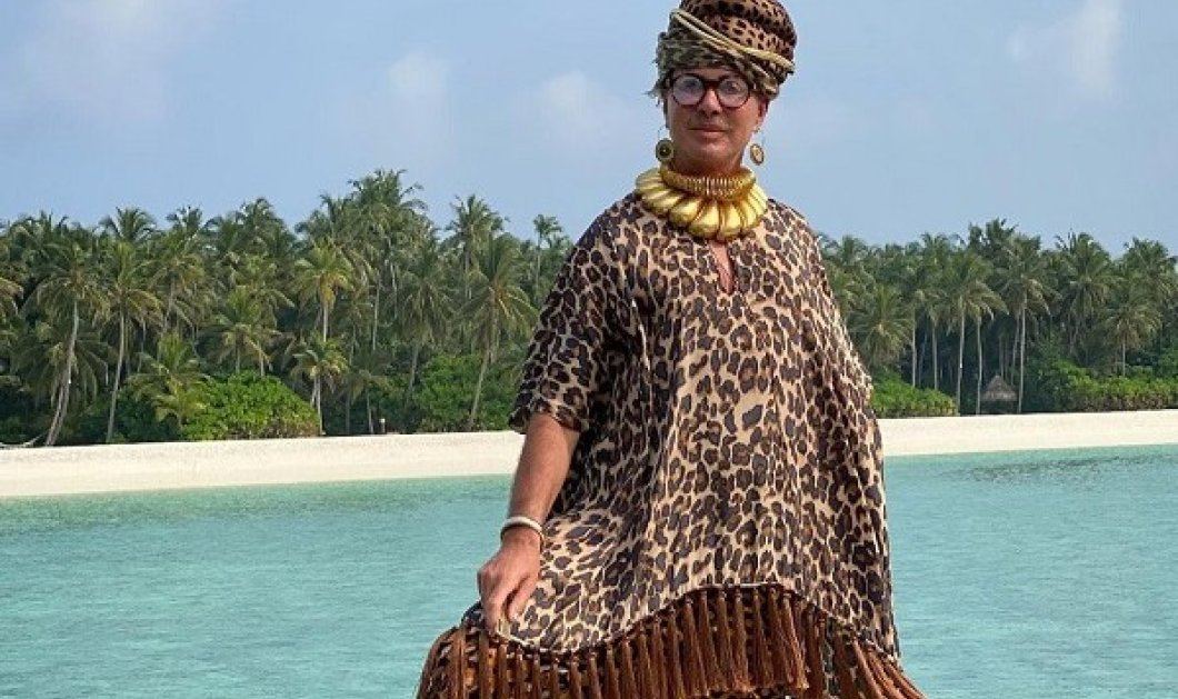 Μόνο ο Λάκης Γαβαλάς! Το ταξίδι του στις Μαλδίβες -  Η απίθανη γκαρνταρόμπα του γκουρού της μόδας (φωτό) - Κυρίως Φωτογραφία - Gallery - Video