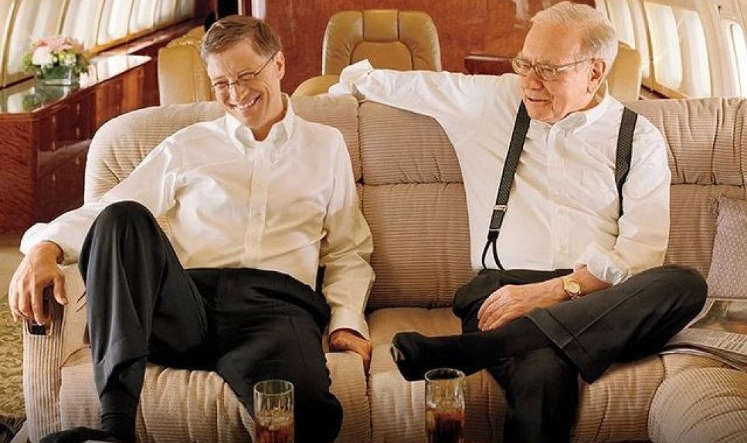 Ο Warren Buffett κάνει παρέα με τον Bill Gates και συμβουλεύουν: Να πώς θα βγάλετε το πρώτο εκατομμύριο, μετά τα 10 & μετά τα… (φωτό) - Κυρίως Φωτογραφία - Gallery - Video