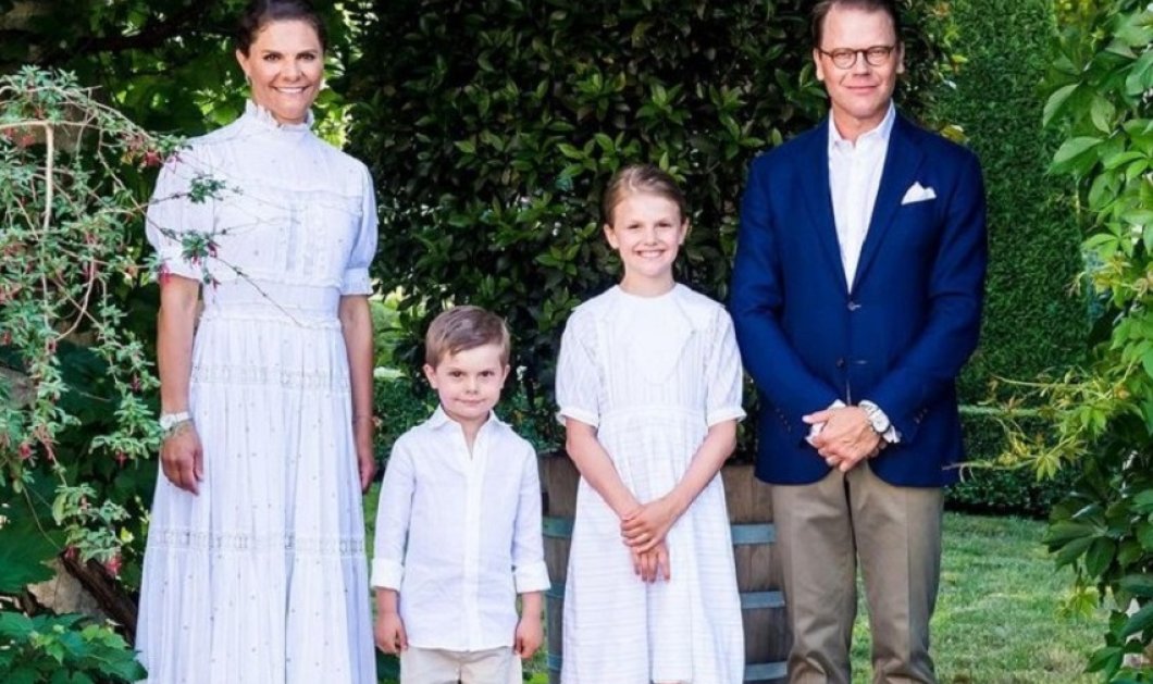  Η πριγκίπισσα Βικτώρια της Σουηδίας έκλεισε τα 44 - Το γιόρτασε ντυμένη στα λευκά "ασορτί" με τα παιδιά της - Οι φώτο από το οικογενειακό πάρτι (φώτο) - Κυρίως Φωτογραφία - Gallery - Video