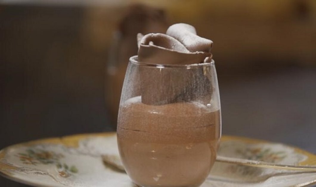 Στέλιος Παρλιάρος: Μους σοκολάτα à la pâte à bombe - θα σας μείνει αξέχαστη - Κυρίως Φωτογραφία - Gallery - Video
