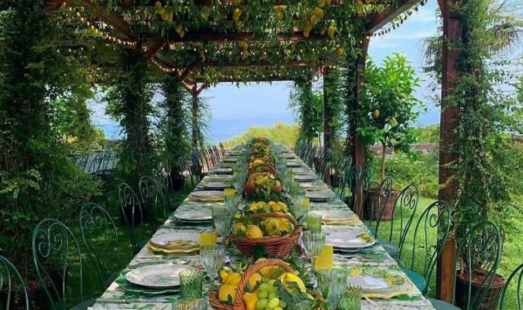 Capri: Γάμος στο πιο ρομαντικό μέρος του κόσμου - Art de la table με μεσογειακό touch (φωτό & βίντεο) - Κυρίως Φωτογραφία - Gallery - Video