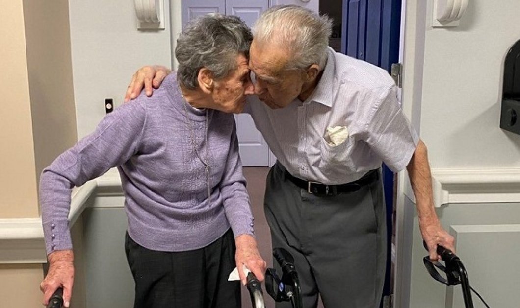 100 αυτή, 102 χρονών εκείνος: Γιόρτασαν 81 χρόνια γάμου - παντρεύτηκαν με το χιόνι στους 10 πόντους (φωτό) - Κυρίως Φωτογραφία - Gallery - Video