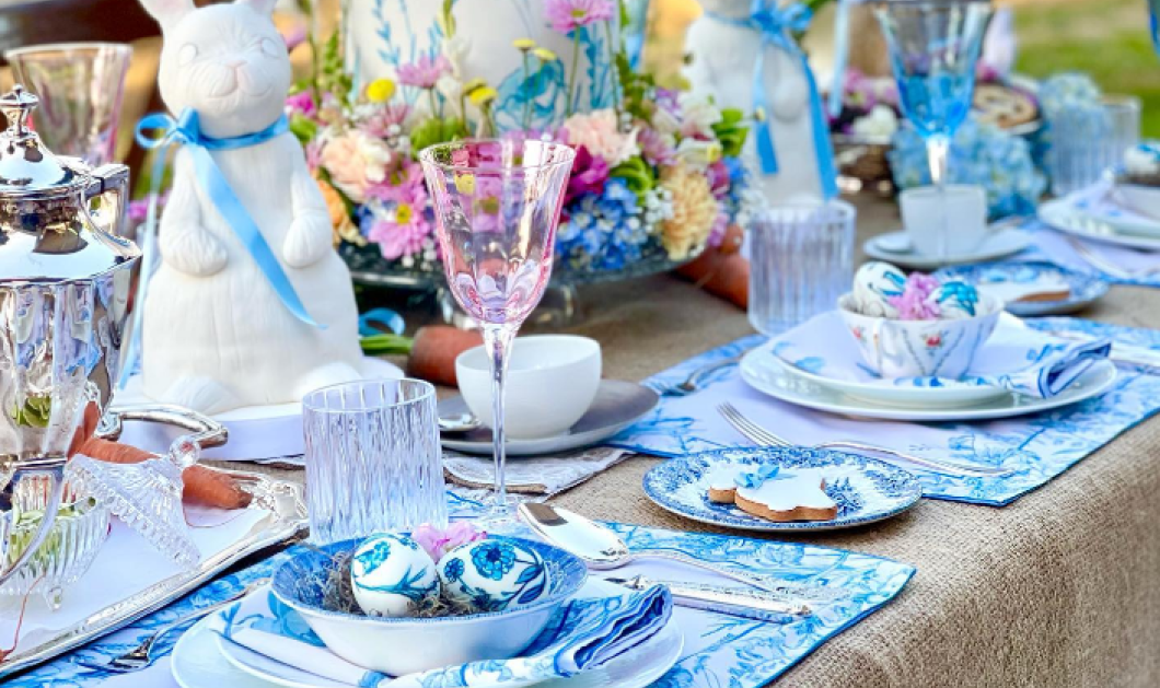 Art de la table για υψηλές απαιτήσεις - Το φετινό πασχαλινό τραπέζι έχει χρώμα -φινέτσα & στυλ (φώτο) - Κυρίως Φωτογραφία - Gallery - Video