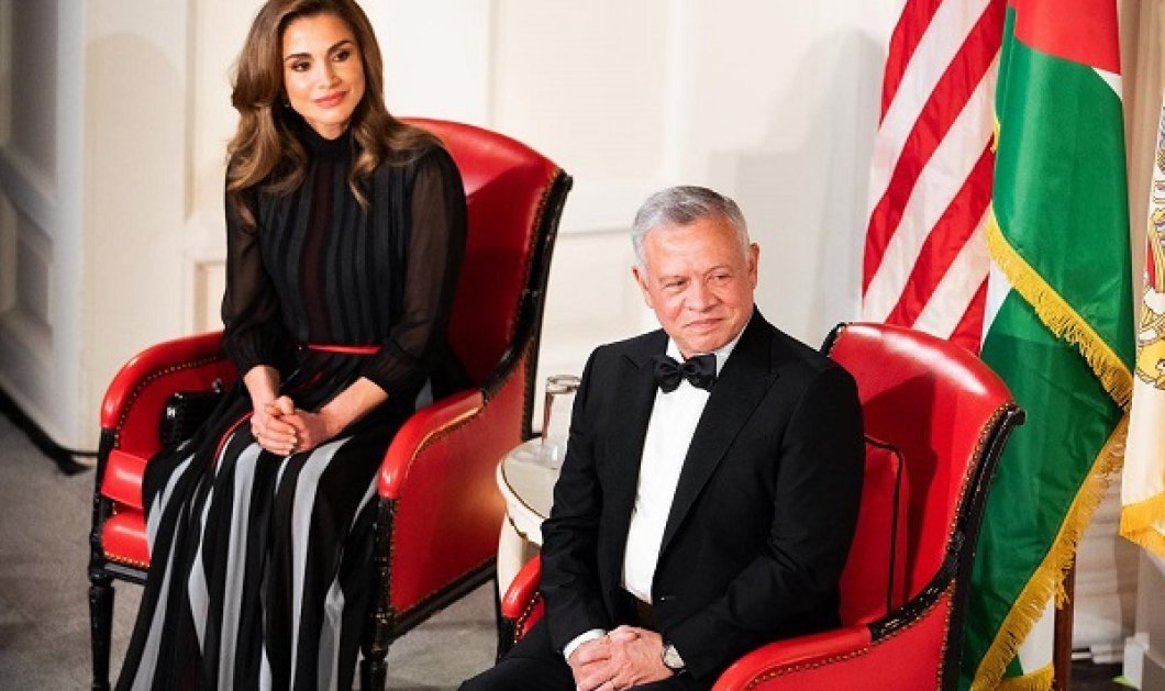 Βραβείο στην βασίλισσα Ράνια και τον βασιλιά Αμπντάλα της Ιορδανίας - Το κομψό outfit της royal (φωτό & βίντεο) - Κυρίως Φωτογραφία - Gallery - Video