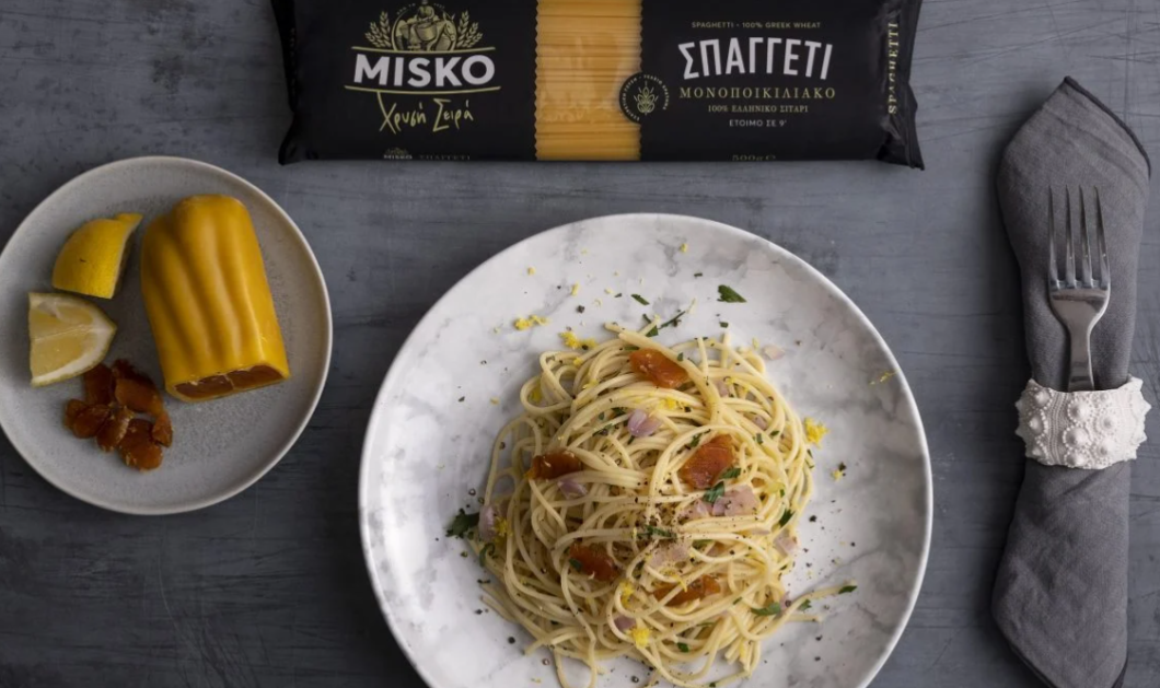 Υπέροχη συνταγή από την Misko για μακαρόνια με αυγοτάραχο - Λεμονάτα με σκόρδο & μαϊντανό για ένα μοναδικό βραδινό γεύμα - Κυρίως Φωτογραφία - Gallery - Video