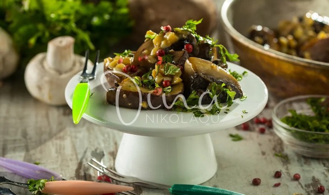 Ντίνα Νικολάου: Συνταγή για μανιτάρια σκορδοκρασάτα - ένας απολαυστικός μεζές για τα μαζέματα με την παρέα - Κυρίως Φωτογραφία - Gallery - Video