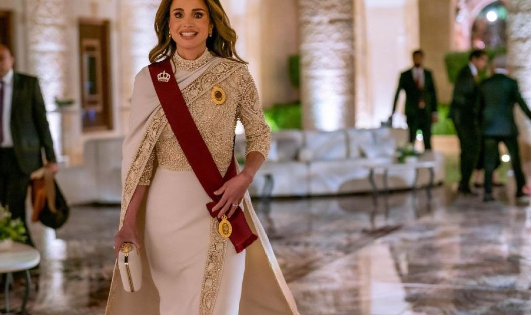 Γάμος Χουσείν της Ιορδανίας: Απαστράπτουσα η Βασίλισσα Ράνια με φόρεμα Dior - Το δεύτερο φόρεμα από Elie Saab - Κυρίως Φωτογραφία - Gallery - Video