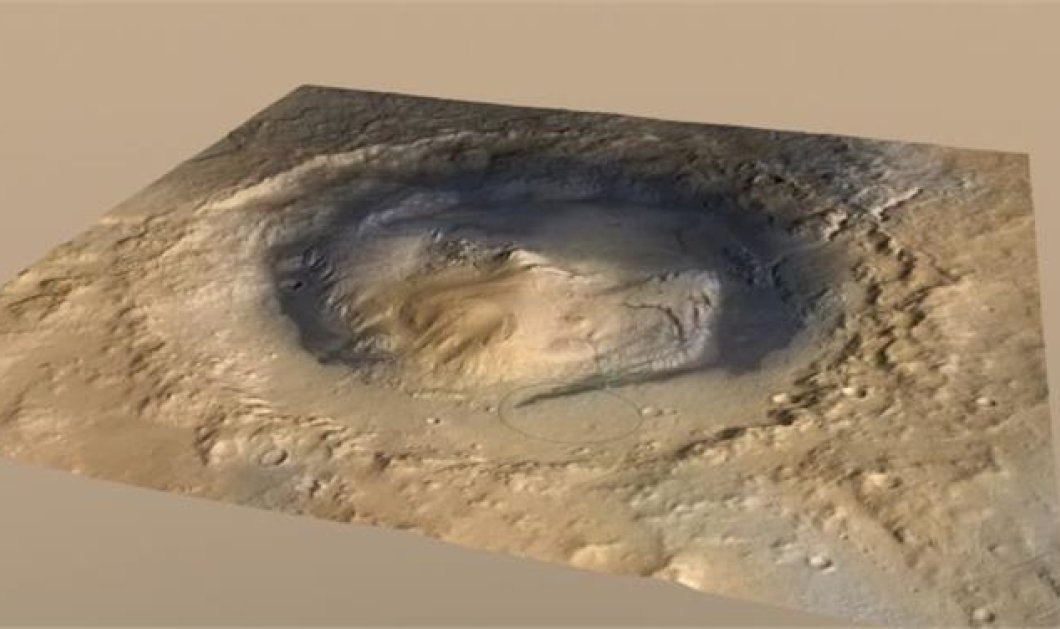 NASA: Στον βυθό αρχαίας λίμνης του Άρη βρίσκεται το ρομπότ Curiosity - Κυρίως Φωτογραφία - Gallery - Video