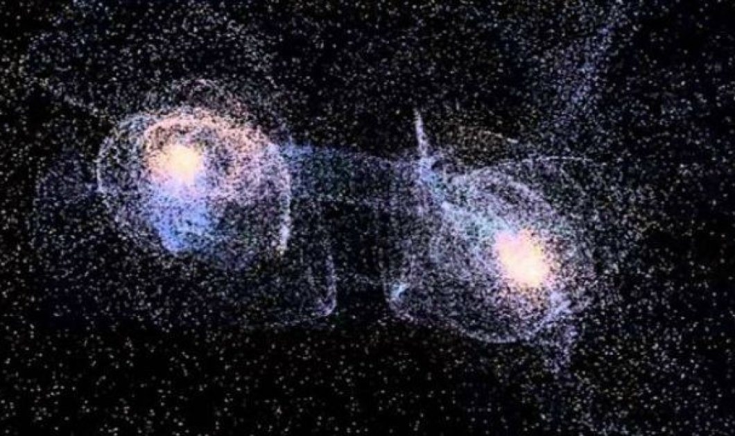 Theory of the day: Γαλαξιακές συγκρούσεις αποκαλύπτουν ένα αόρατο Σύμπαν - Κυρίως Φωτογραφία - Gallery - Video