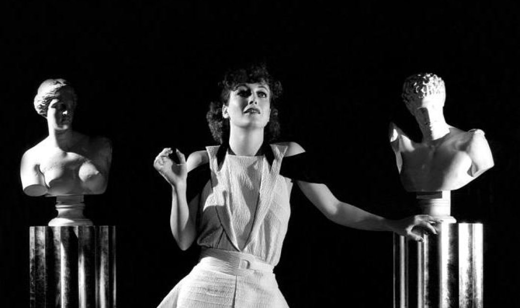 Vintage Beauty Story: Όταν το 1930 η Τζόαν Κρόφορντ πόζαρε ως μανεκέν Αφροδίτη πλάι σε αρχαία Ελληνικά Αγάλματα! - Κυρίως Φωτογραφία - Gallery - Video